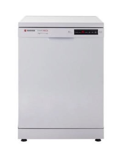 Hoover Dynamic Hdp2D62W 16-Place Dishwasher - White